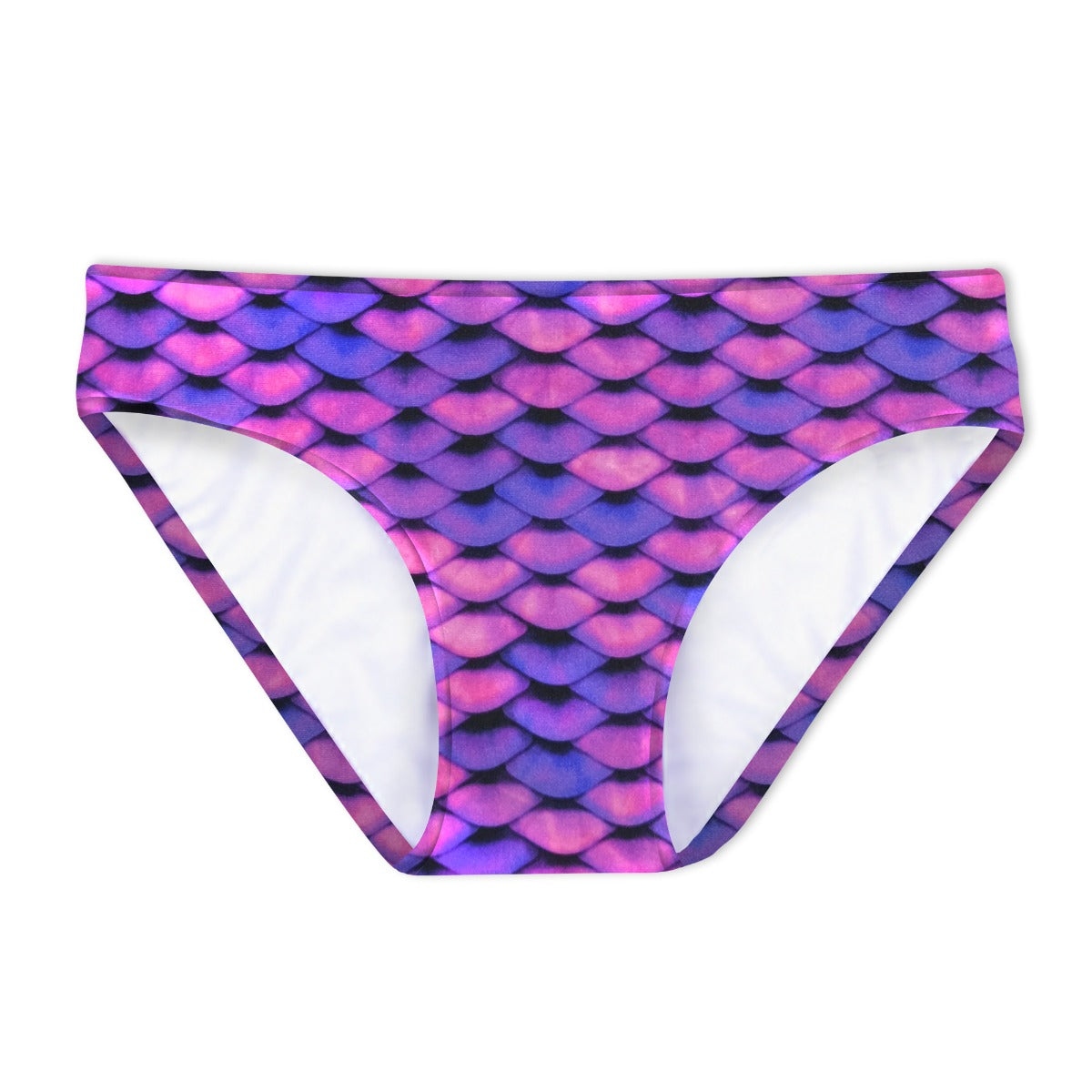 Girls Asian Magenta Bikini Bottom – Fin Fun Mermaid