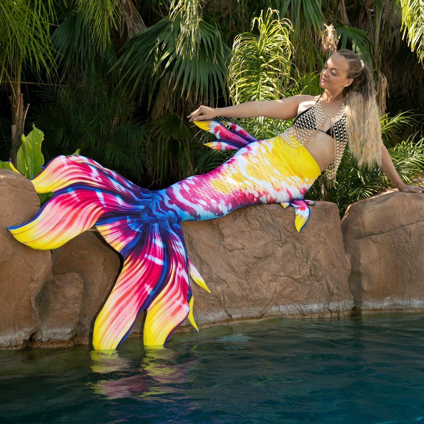 Hibiscus Aphrodite Elite Mermaid Tail - Factory Second