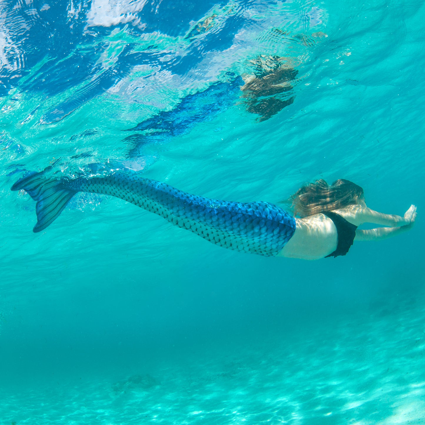 Aquamarine Mermaid Tail