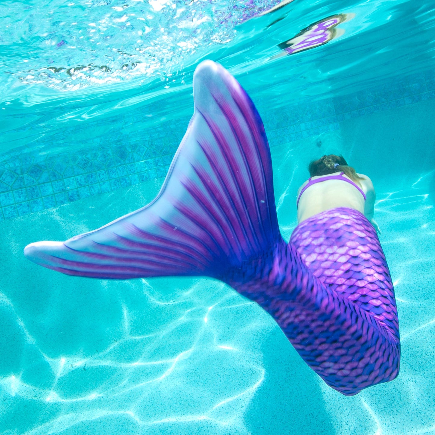 Asian Magenta Mermaid Tail - Factory Second