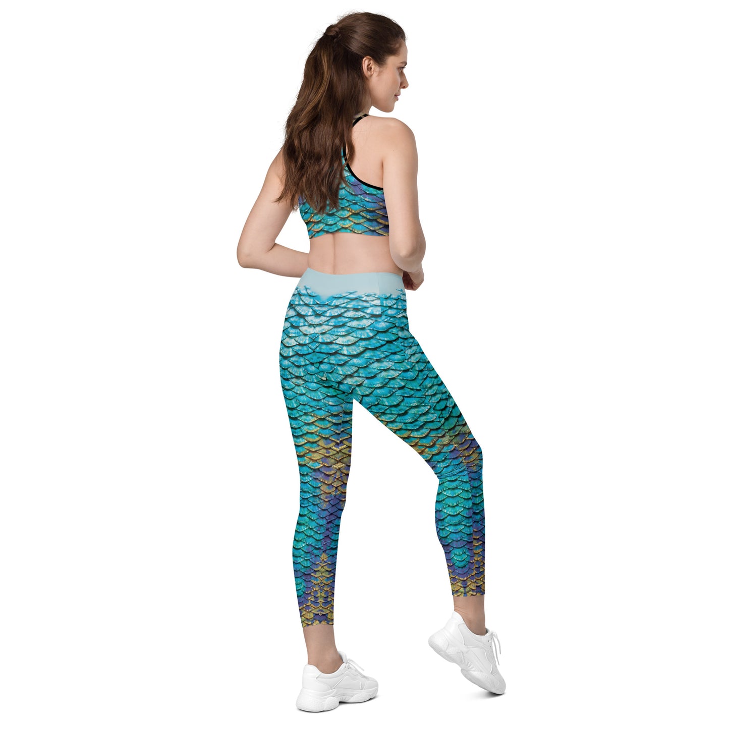 Women's Azure Leggings with Pockets