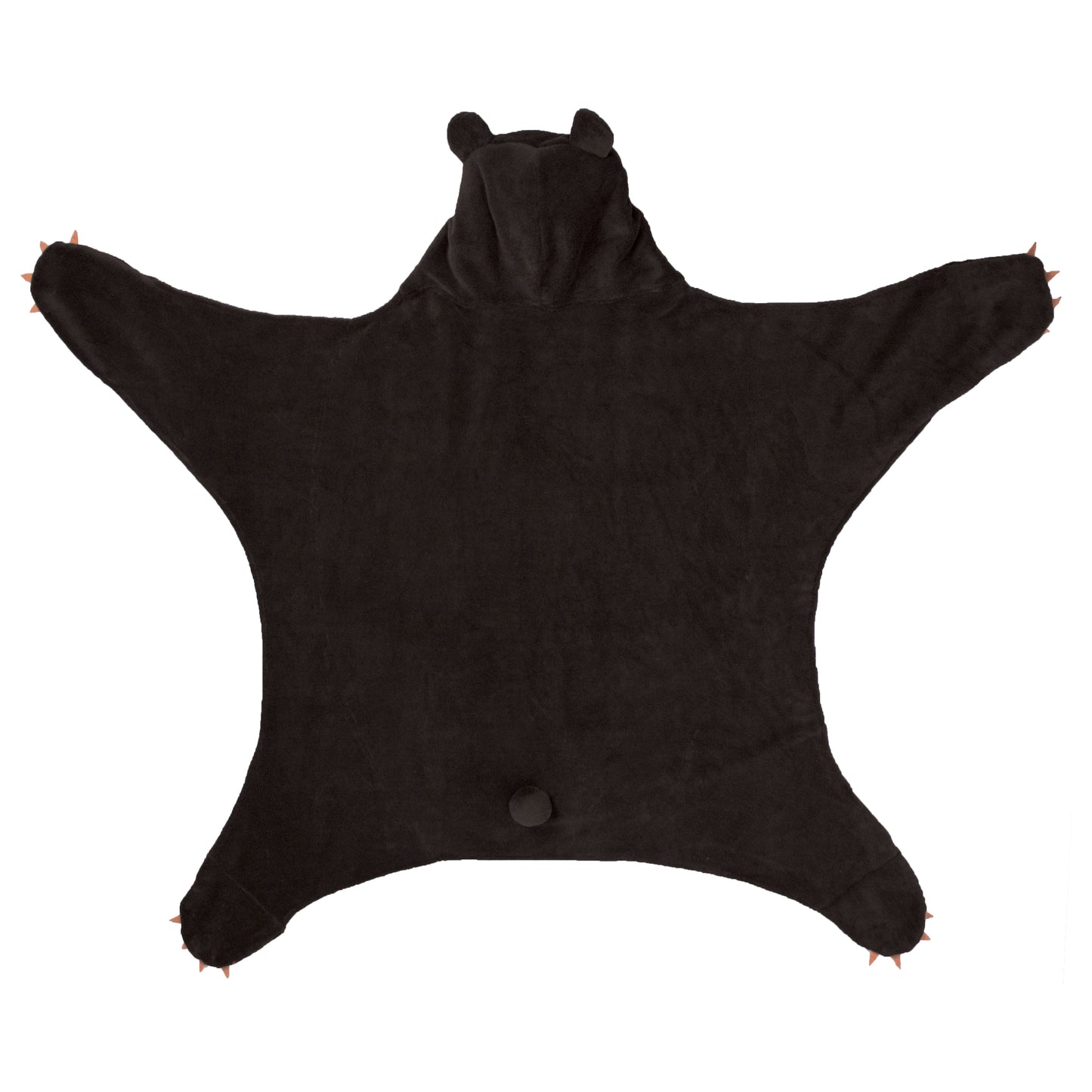 Wild Things Cinder Black Bear Blanket - Factory Second