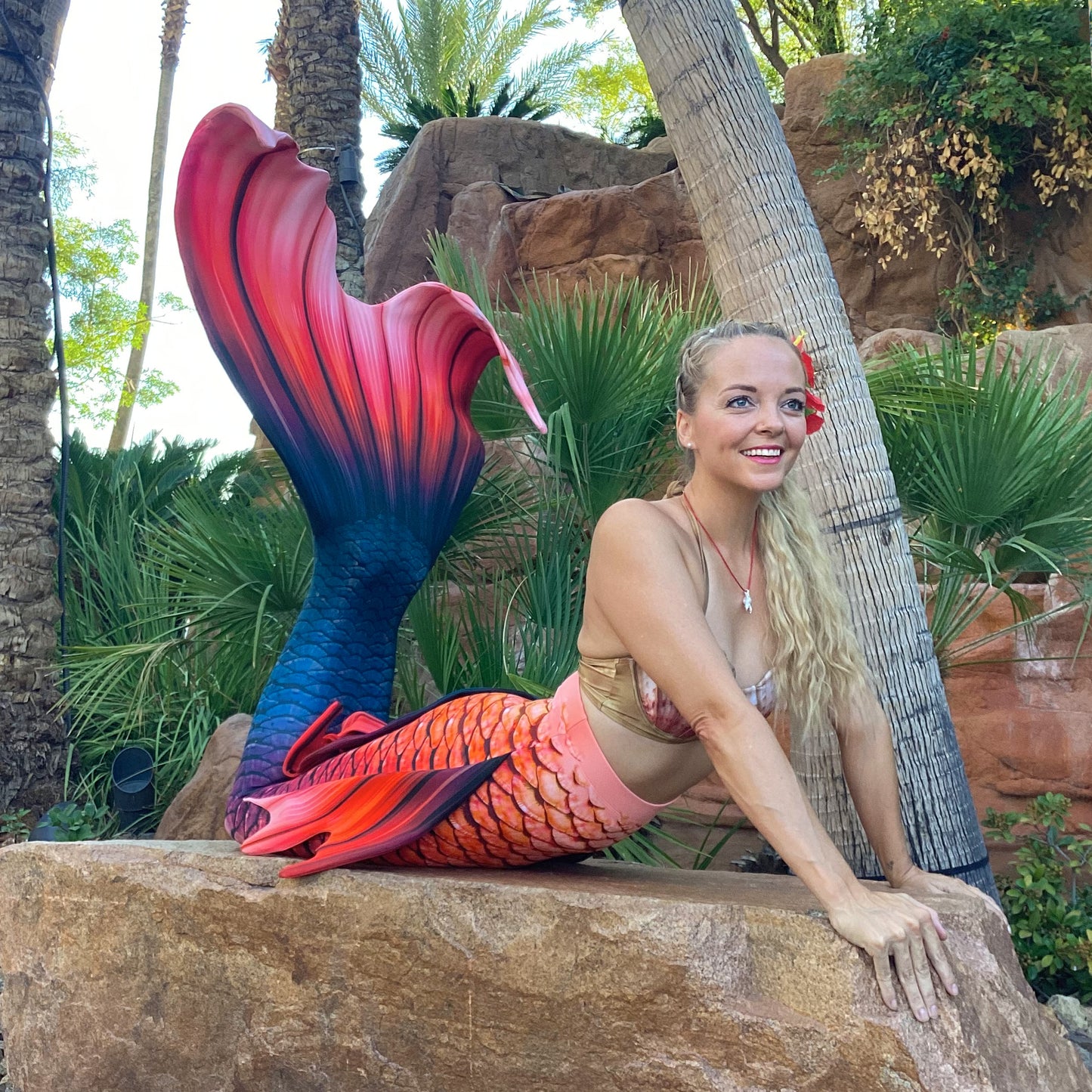 Ruby Calypso Elite Mermaid Tail