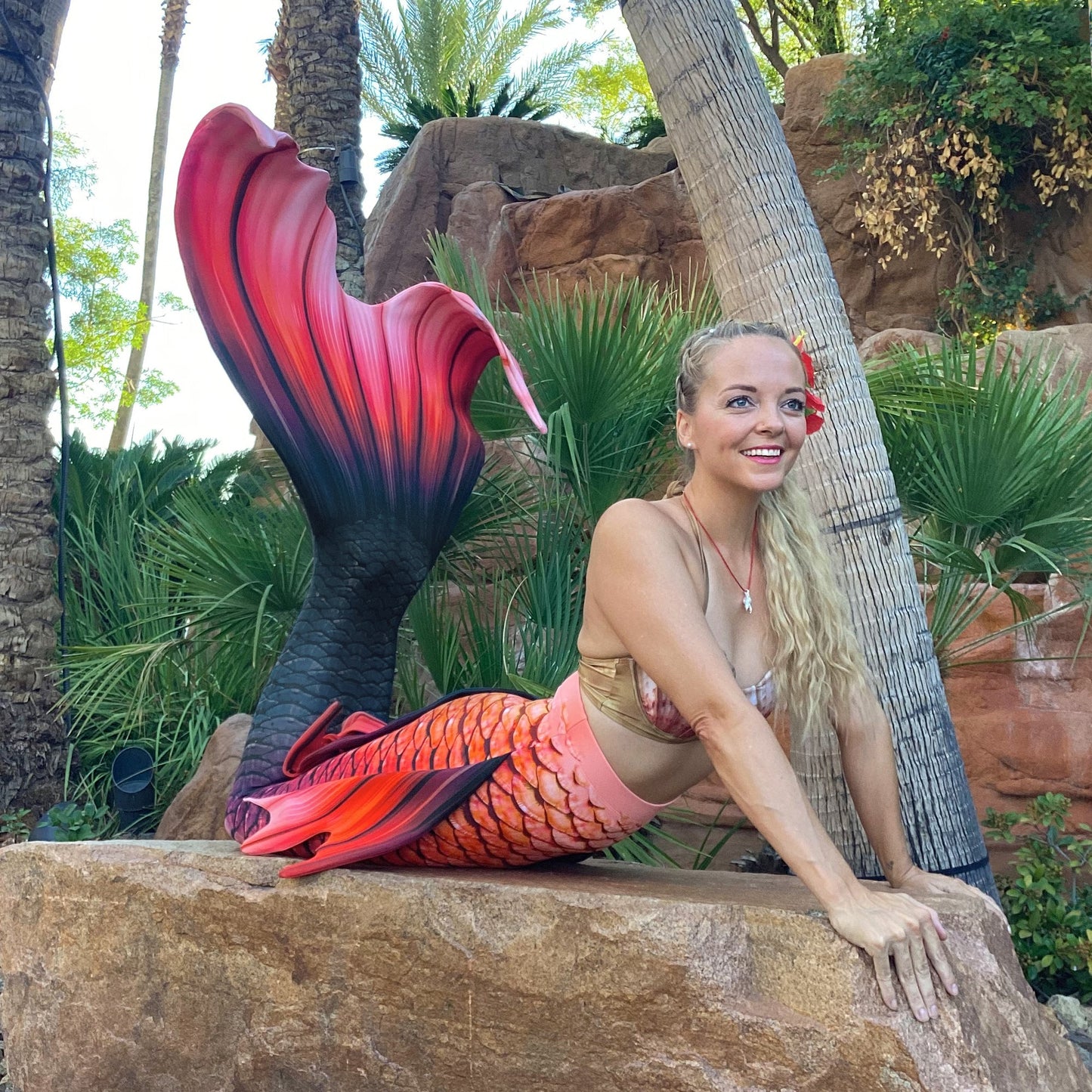 Ruby Calypso Elite Mermaid Tail - Factory Second