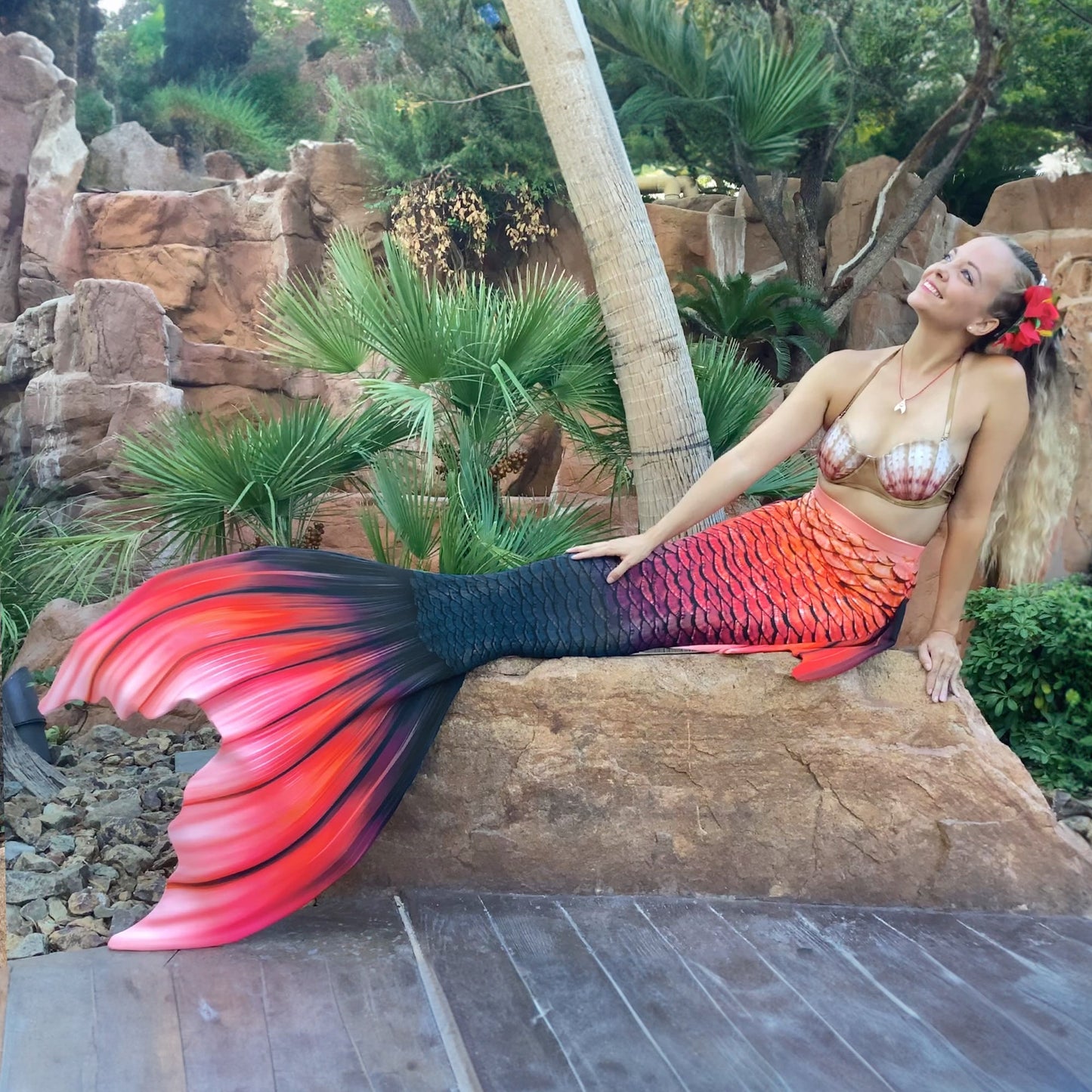 Ruby Calypso Elite Mermaid Tail - Factory Second