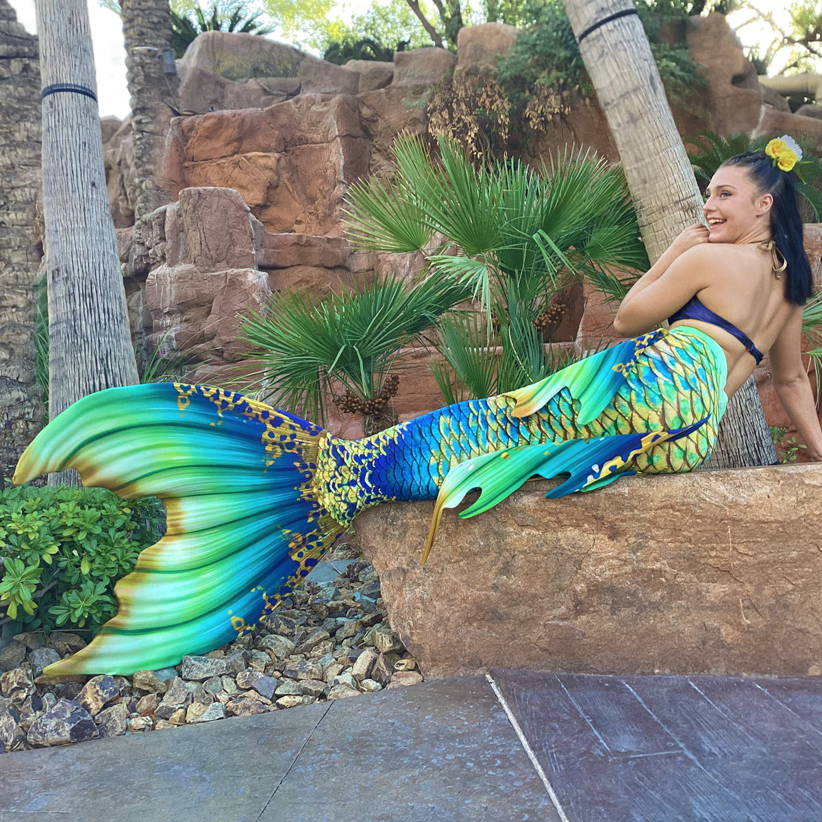 Viridian Calypso Elite Mermaid Tail - Factory Second