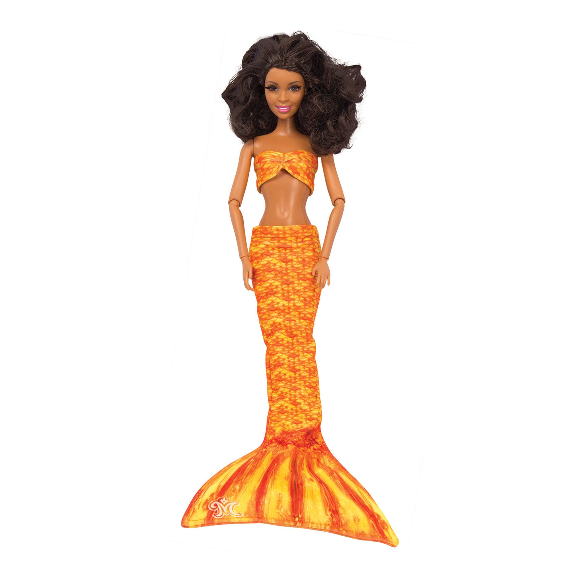 Tropical Sunrise Small Doll Tail fits Barbie (Doll not included) Fin Fun Mermaid Tropical Sunrise Small Doll Tail fits Barbie (Doll not included) Fin Fun Mermaid