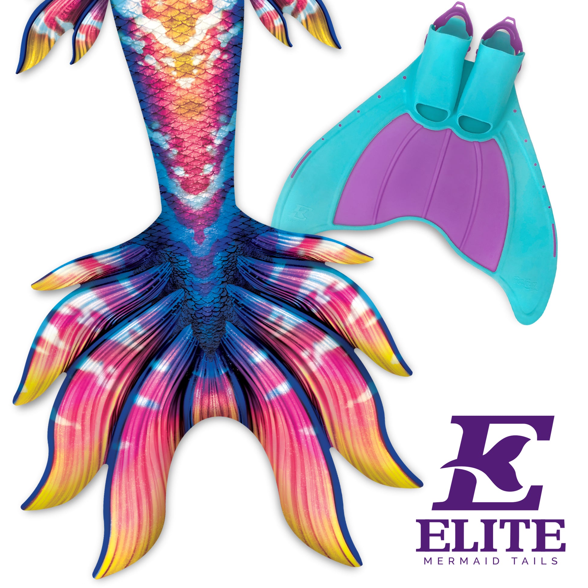 Hibiscus Aphrodite Elite Mermaid Tail – Fin Fun Mermaid