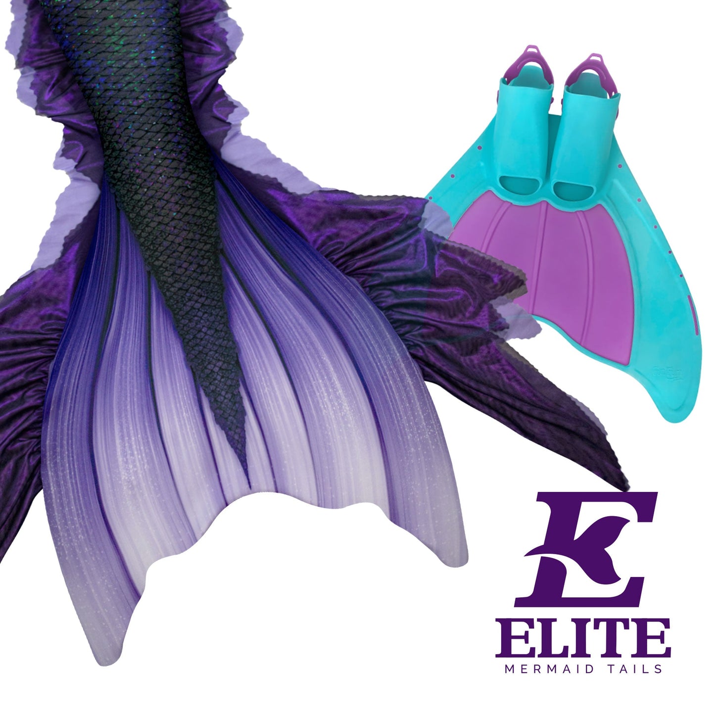 Midnight Athena Elite Mermaid Tail - Factory Second