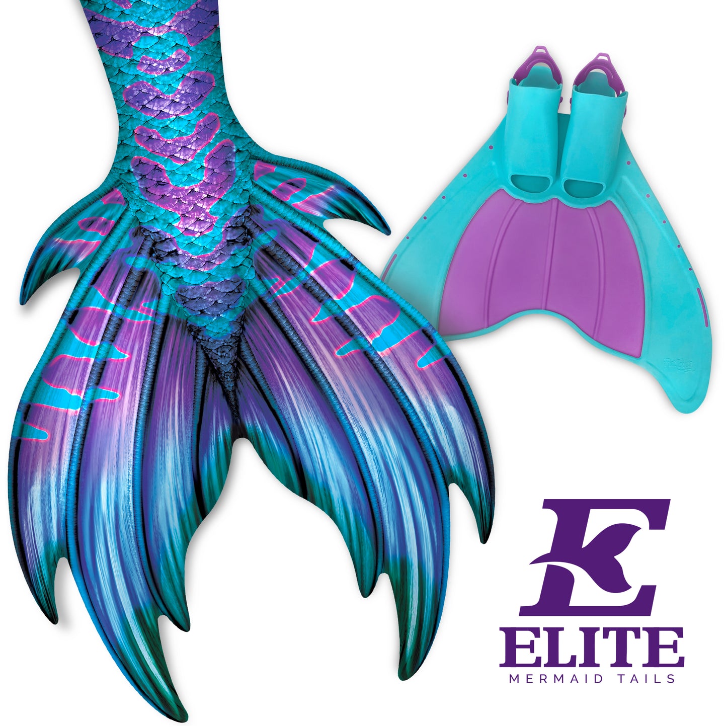 Indigo Neptune Elite Mermaid Tail