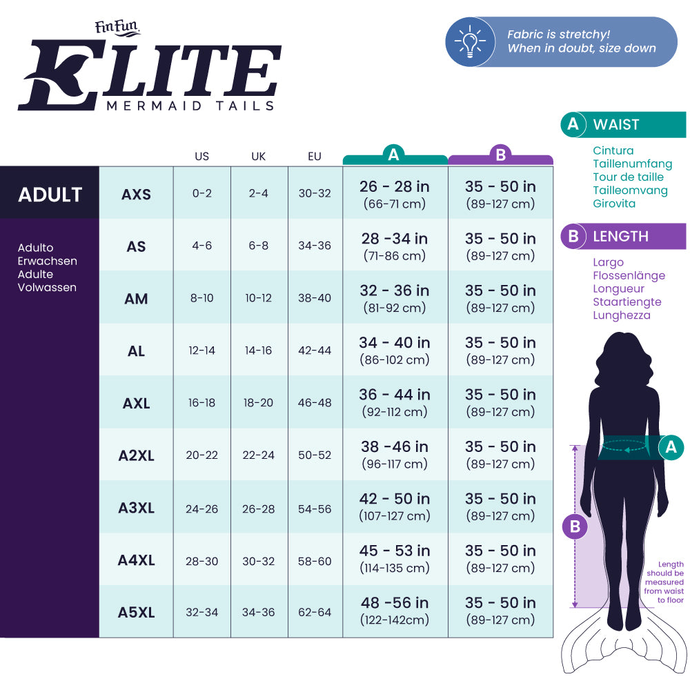 Jade Neptune Elite Mermaid Tail