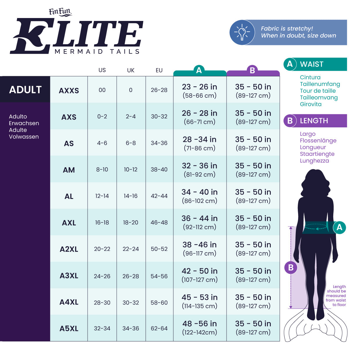 Jade Neptune Elite Mermaid Tail - Factory Second