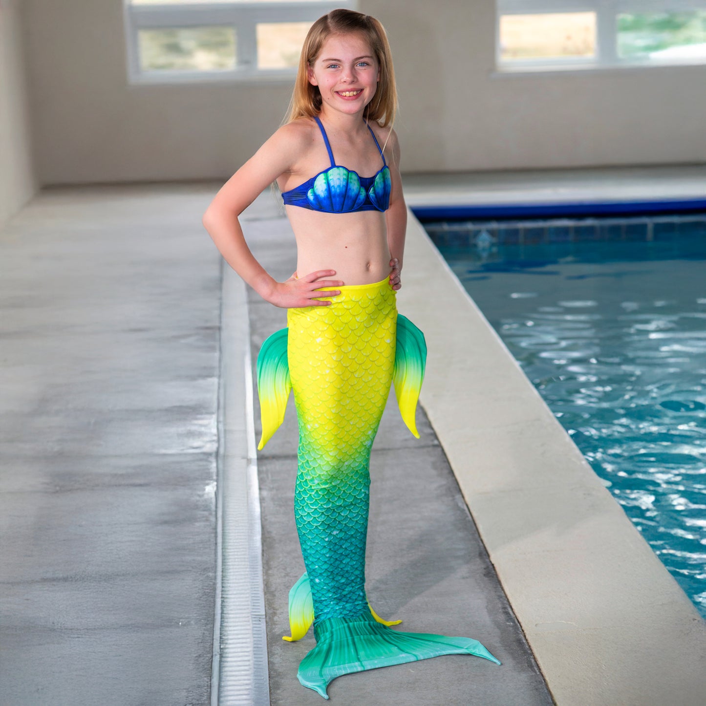 Jungle Island Fantasy Starter Mermaid Tail with Monofin