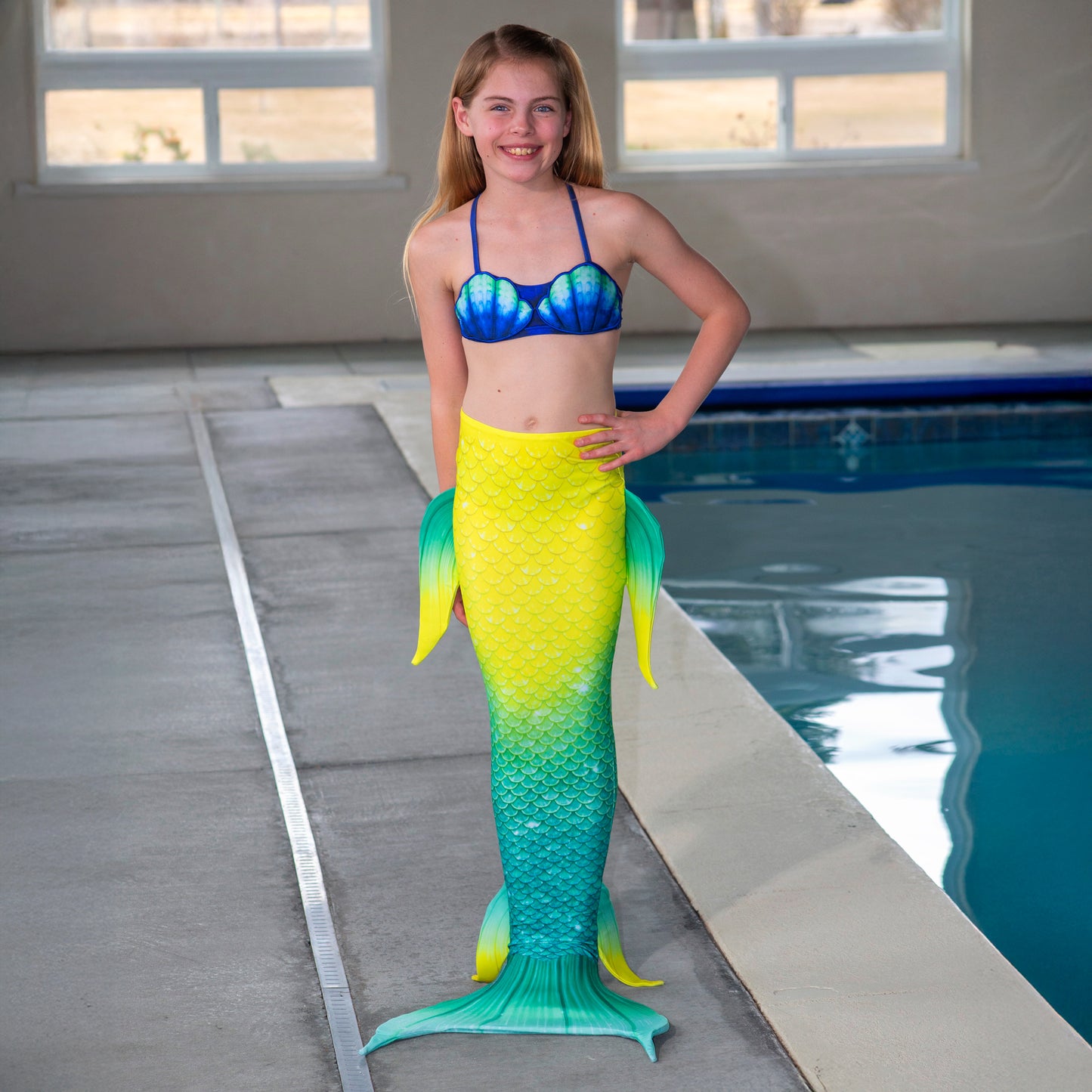Jungle Island Fantasy Starter Mermaid Tail with Monofin