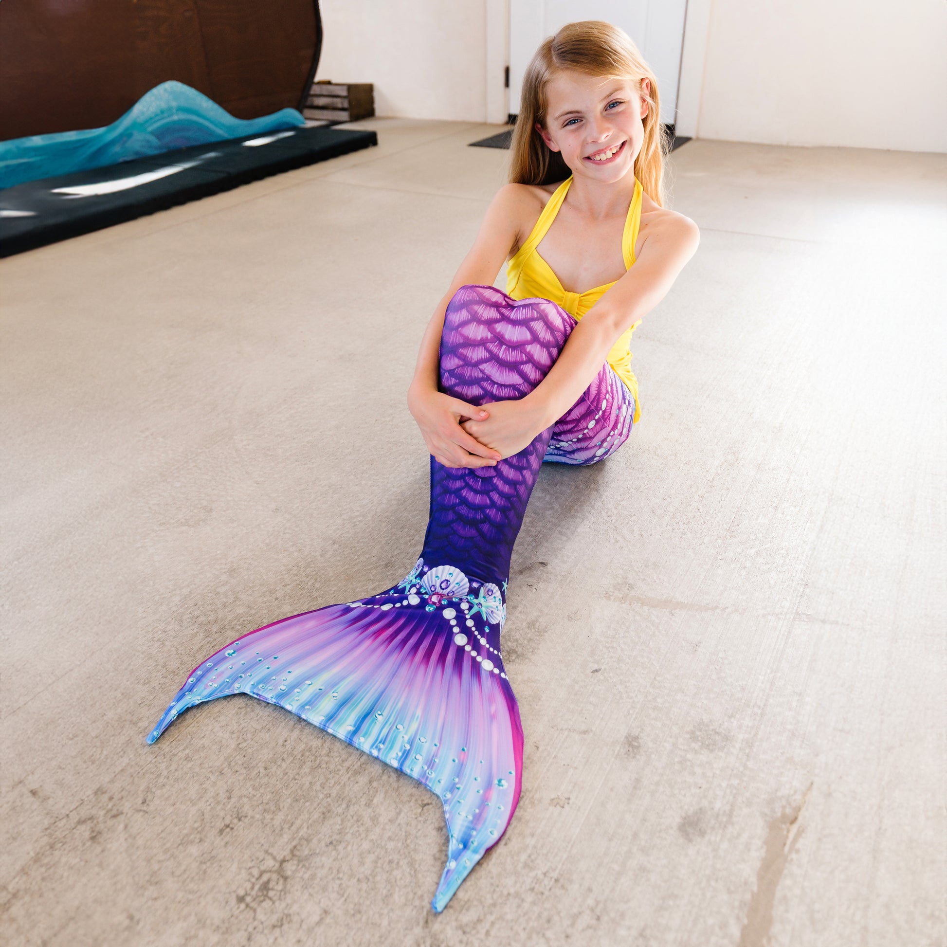 mermaid tail fancy dress Mermaid Tail Dress for Adults - Sparkling Under the Sea Elegance for Girls and Women