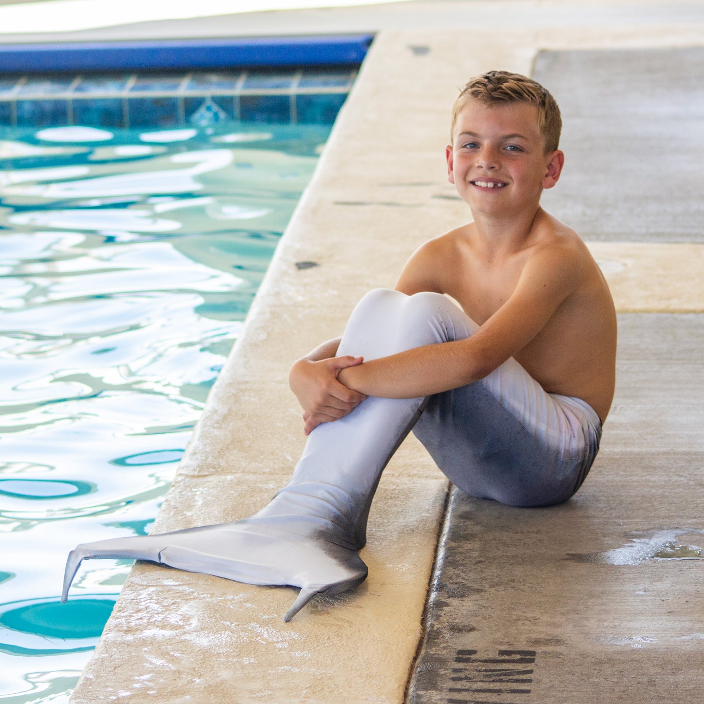 New Great White Shark Fantasy Starter Tail with Monofin