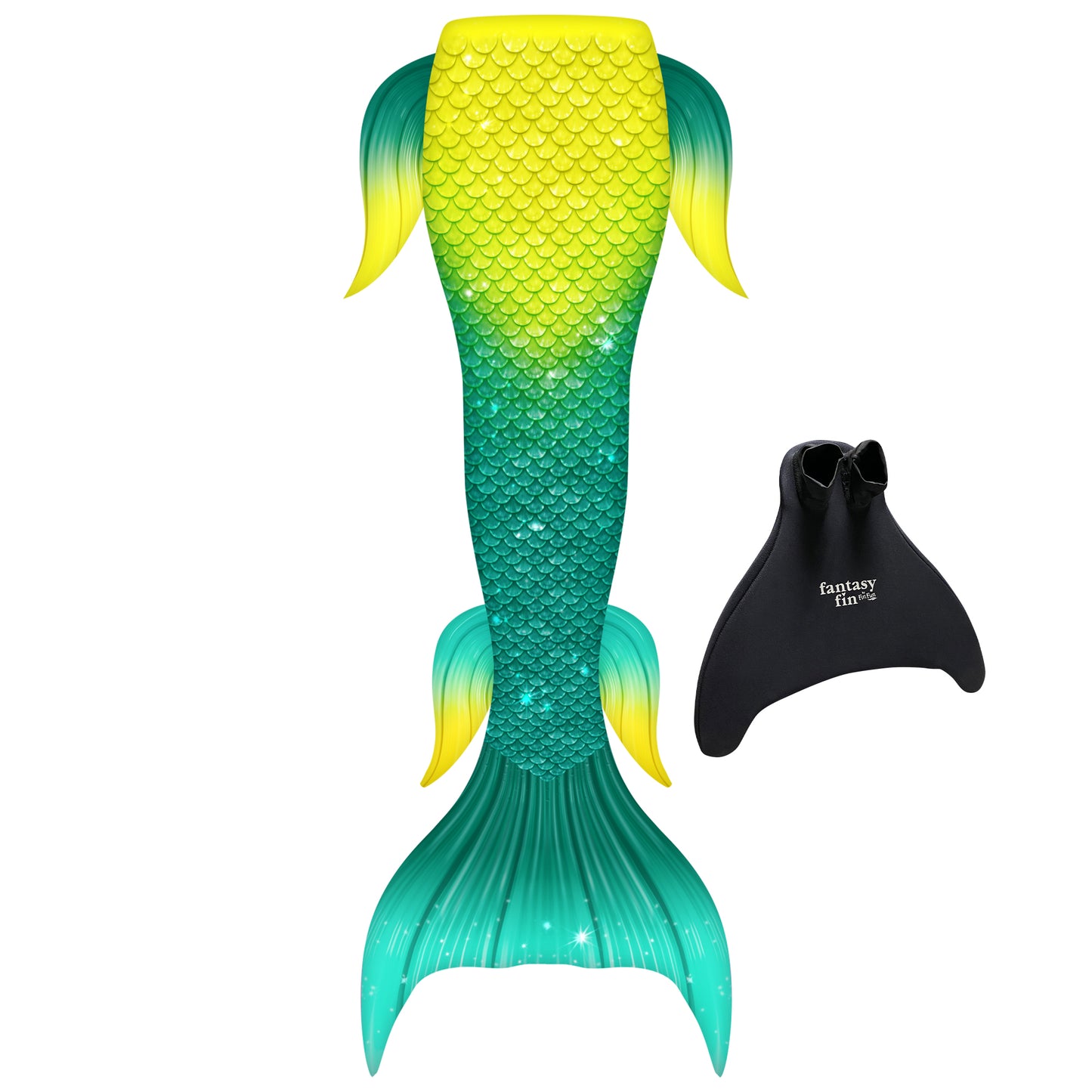 Jungle Island Fantasy Starter Mermaid Tail with Monofin
