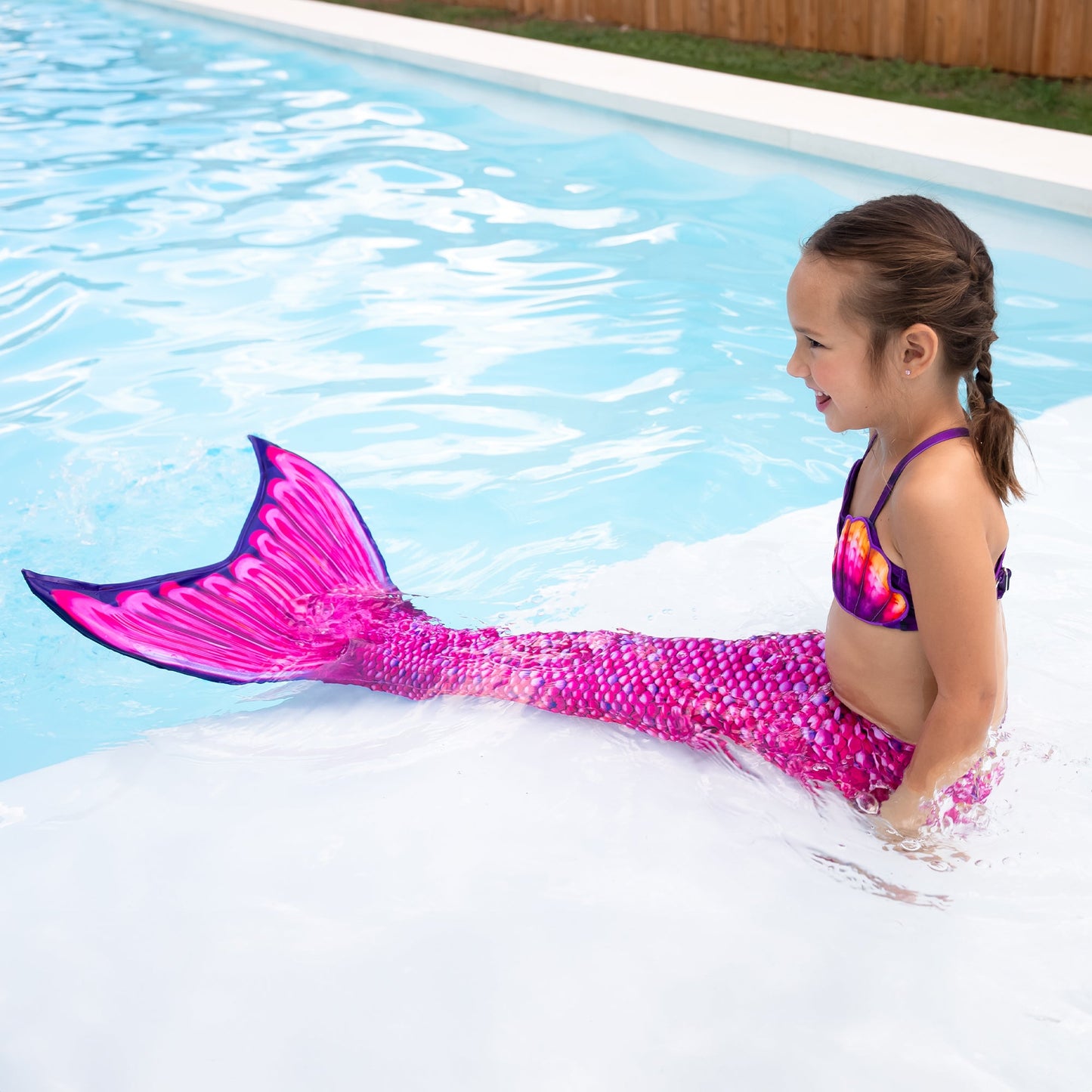 Malibu Pink Mermaid Tail - Factory Second