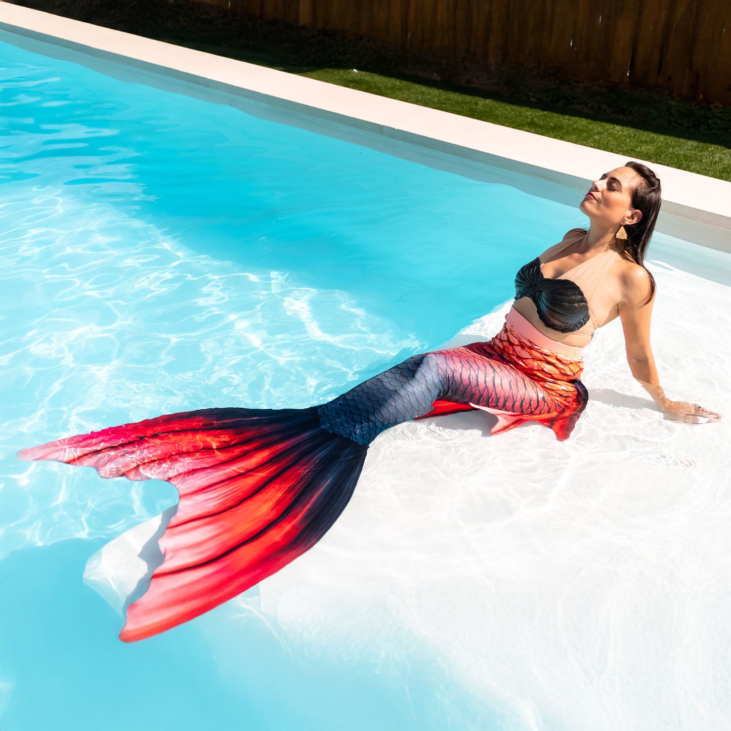 Ruby Calypso Elite Mermaid Tail