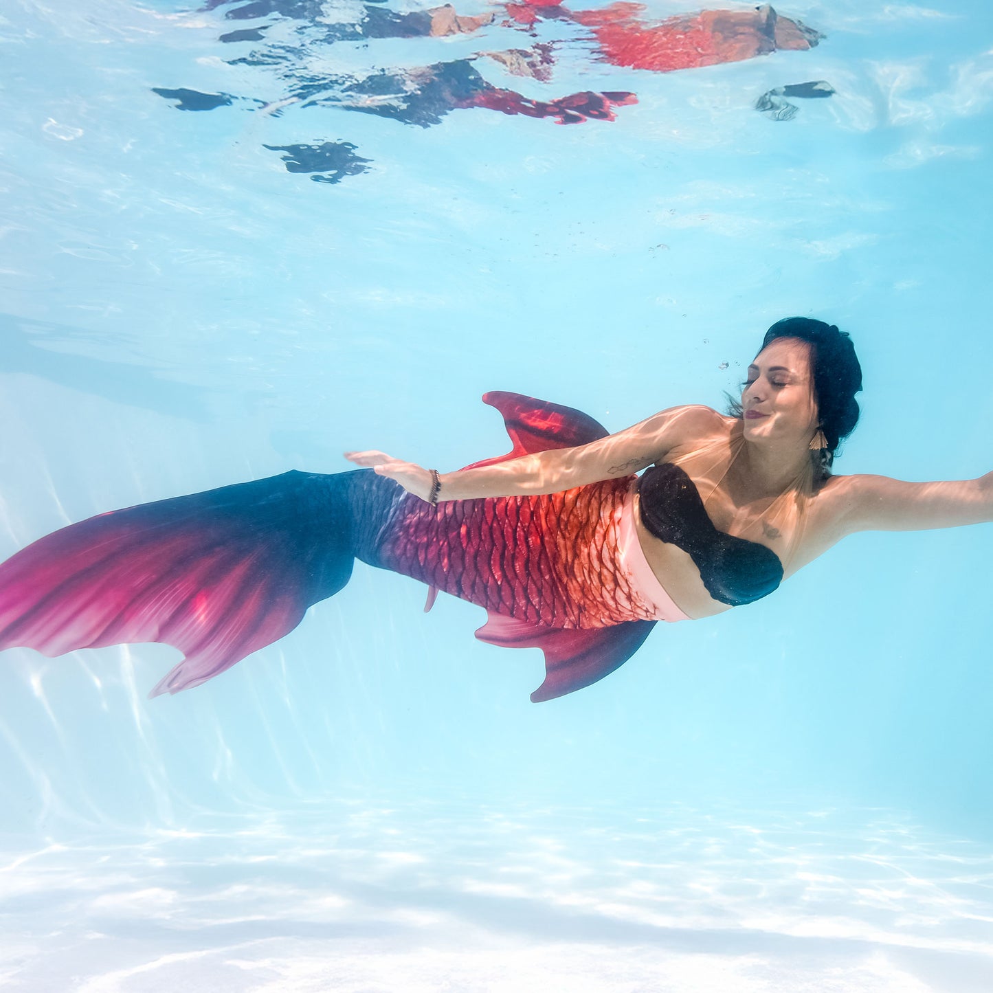 Ruby Calypso Elite Mermaid Tail