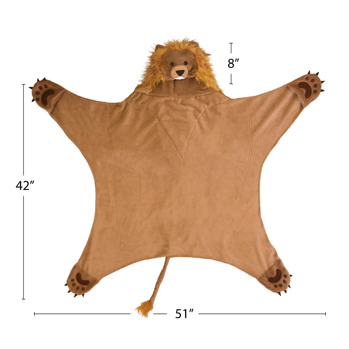 Wild Things Roary Lion Blanket - Factory Second