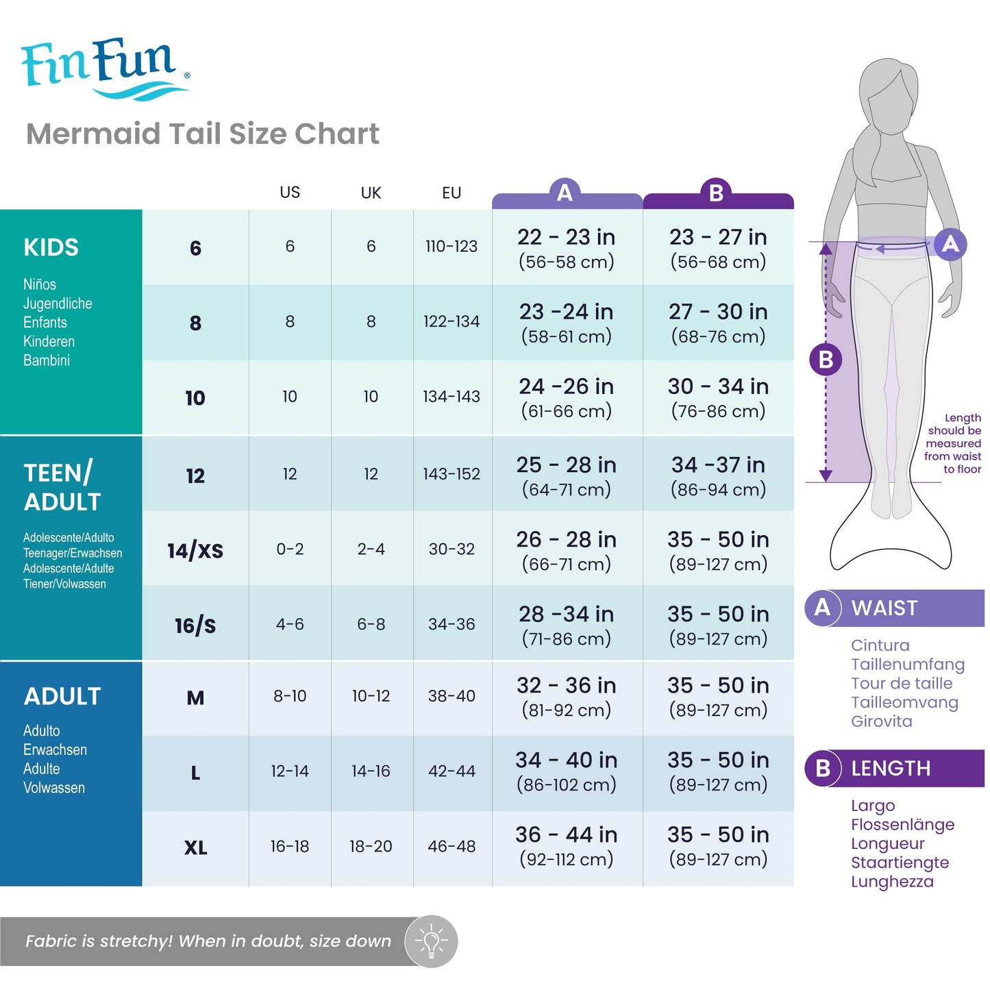 Lunar Tide Mermaid Tail - Factory Second