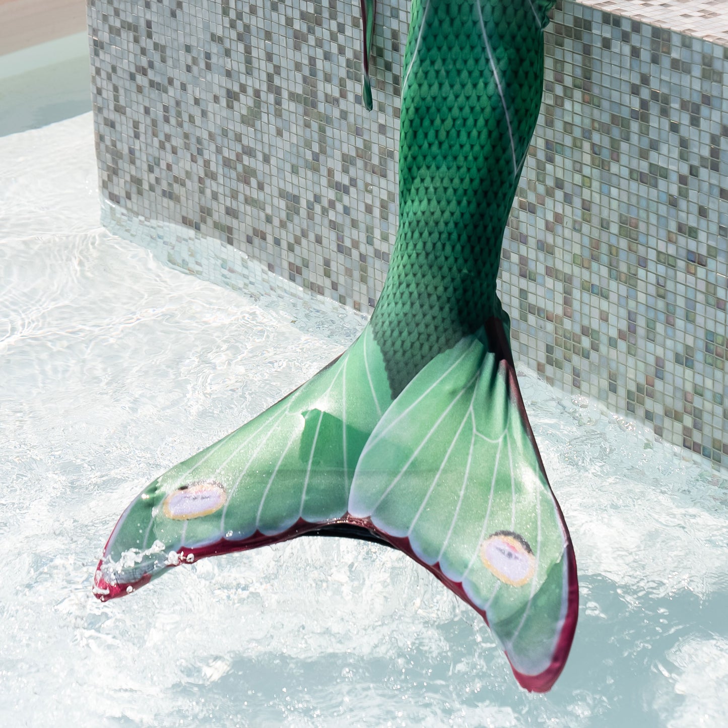 Luna Moth Mermaid tail