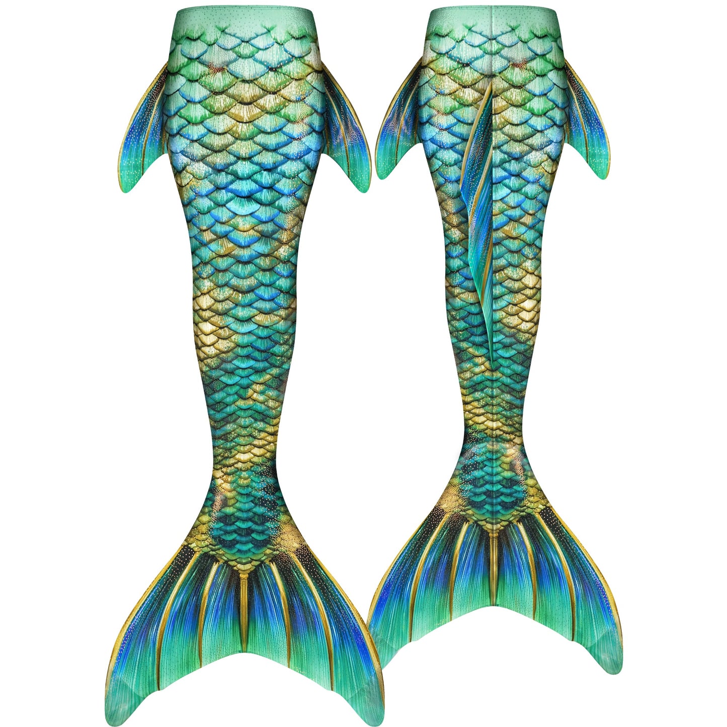 Factory Second Golden Paradise Mermaid Tail