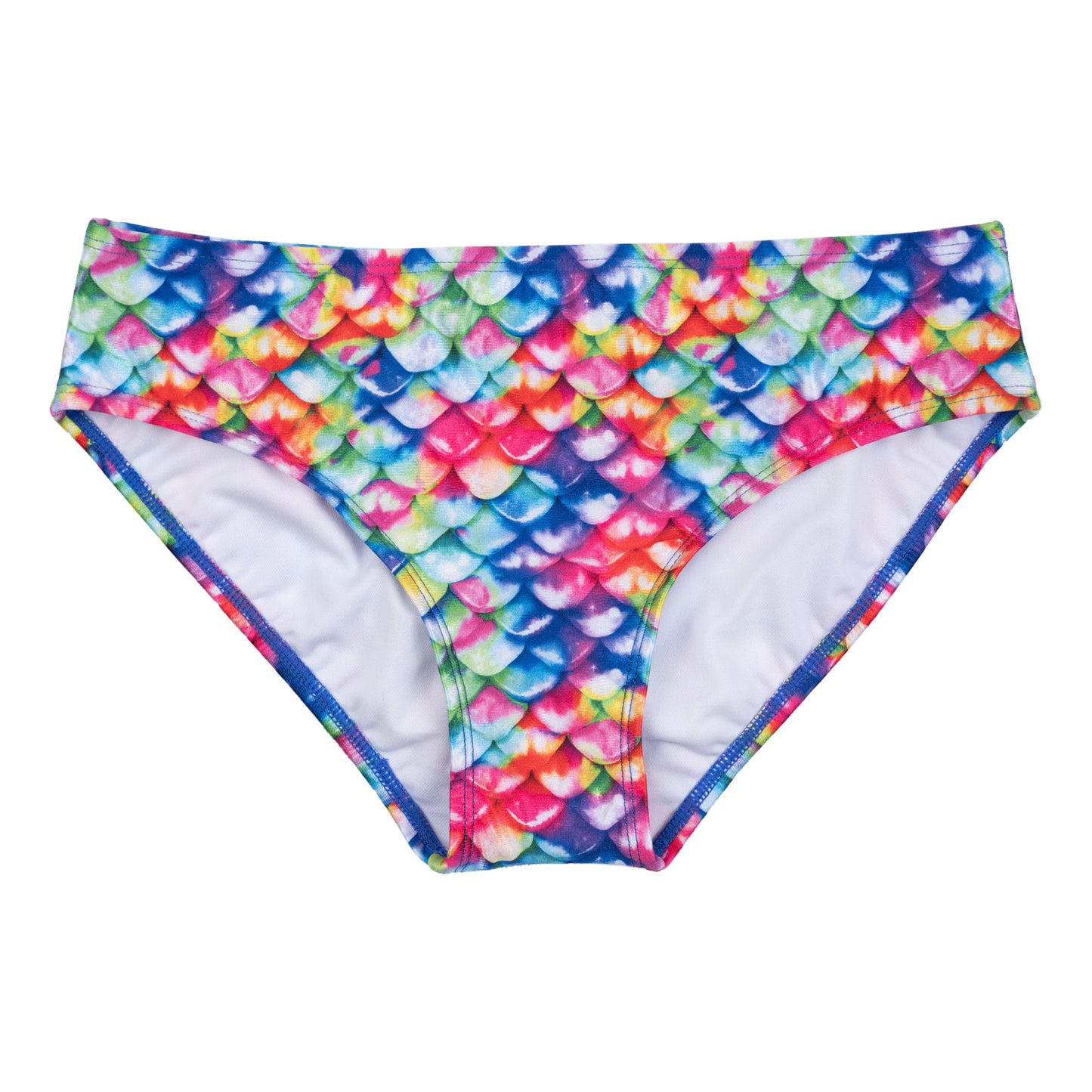 Girls Rainbow Reef Reversible Bikini Top & Bottom Set