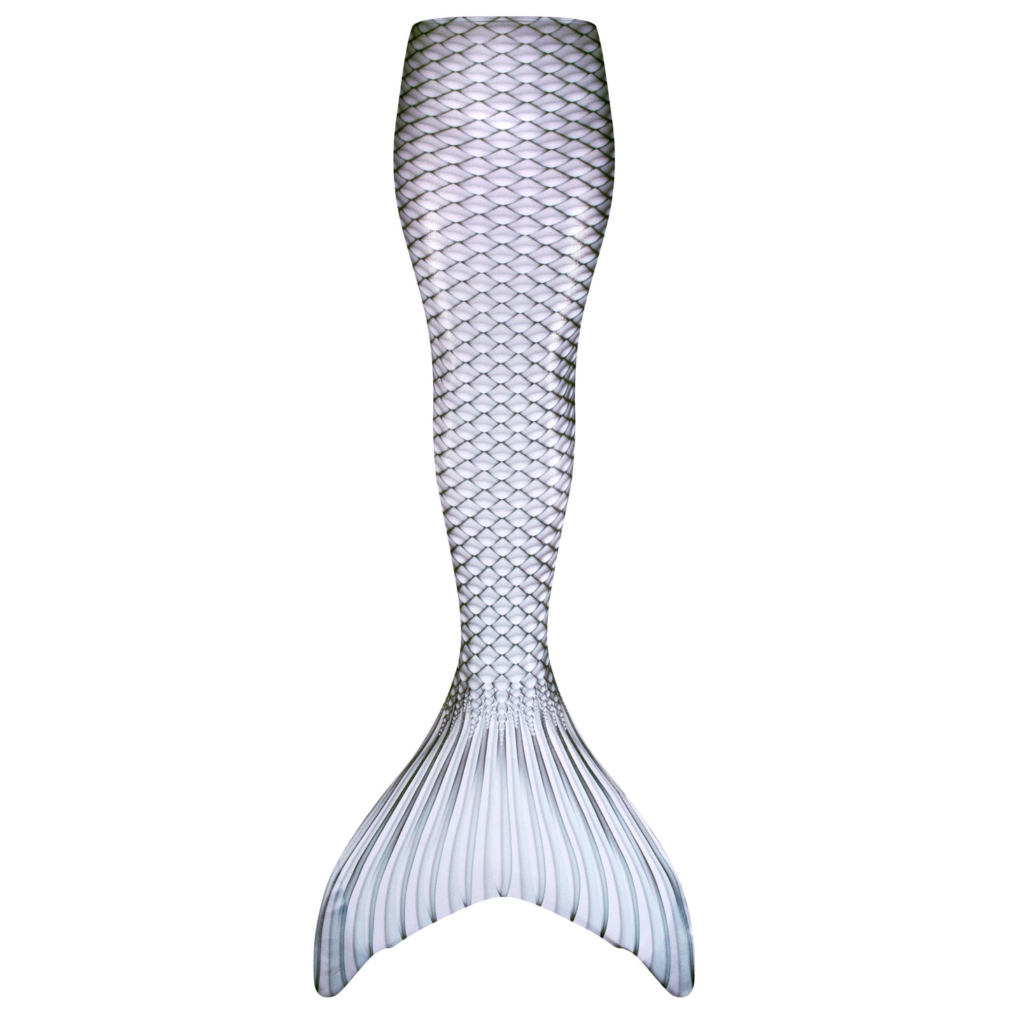 Silver Lightning Mermaid Tail