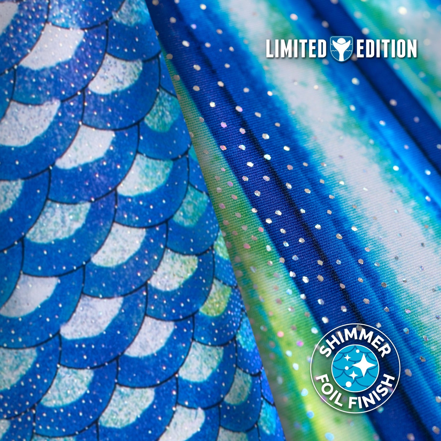 Sapphire Sea Mermaid Tail - Factory Second