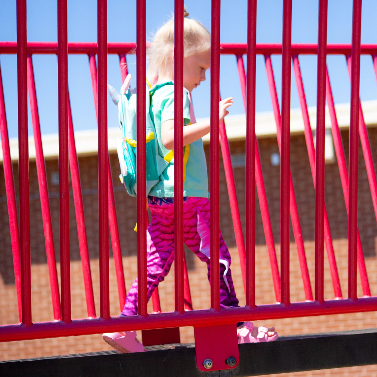 Pink Mermaid Swim Leggings with Monofin