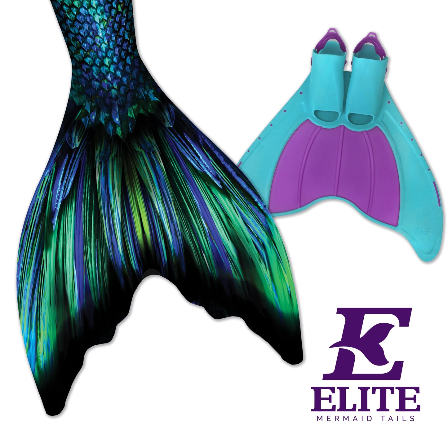 Dark Hydra Calypso Elite Mermaid Tail - Factory Second