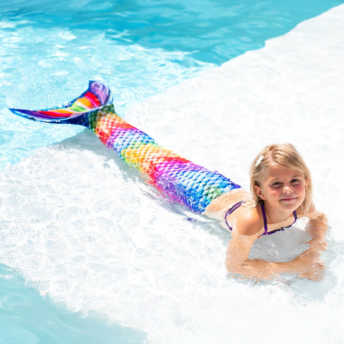 Regenbogen-Riff Meerjungfrauenschwanz