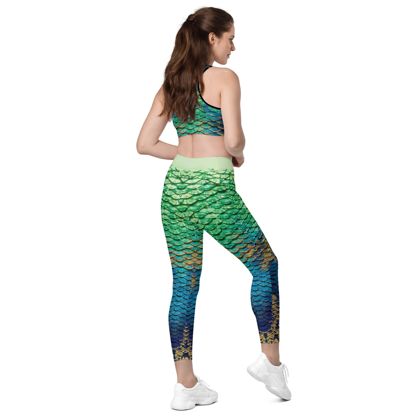 Women's Viridian Leggings with Pockets