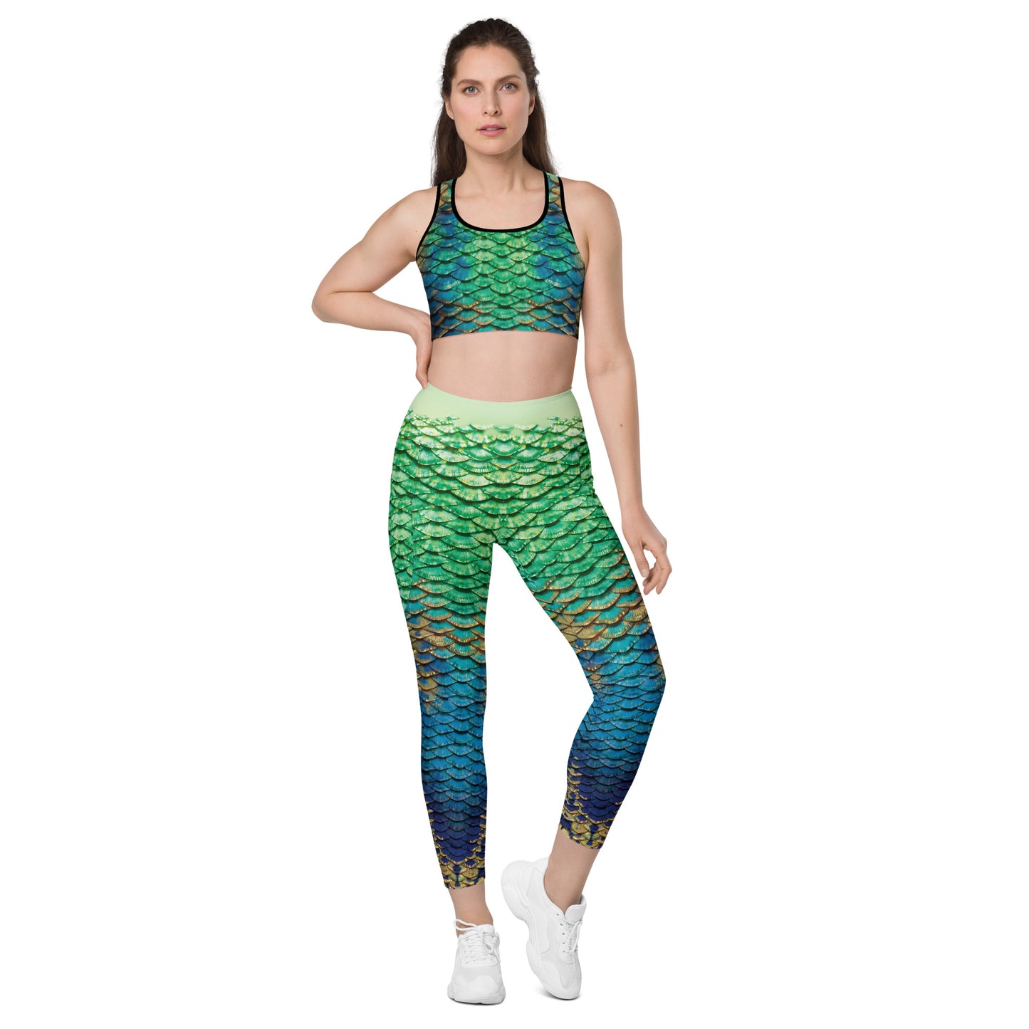 Women's Viridian Leggings with Pockets