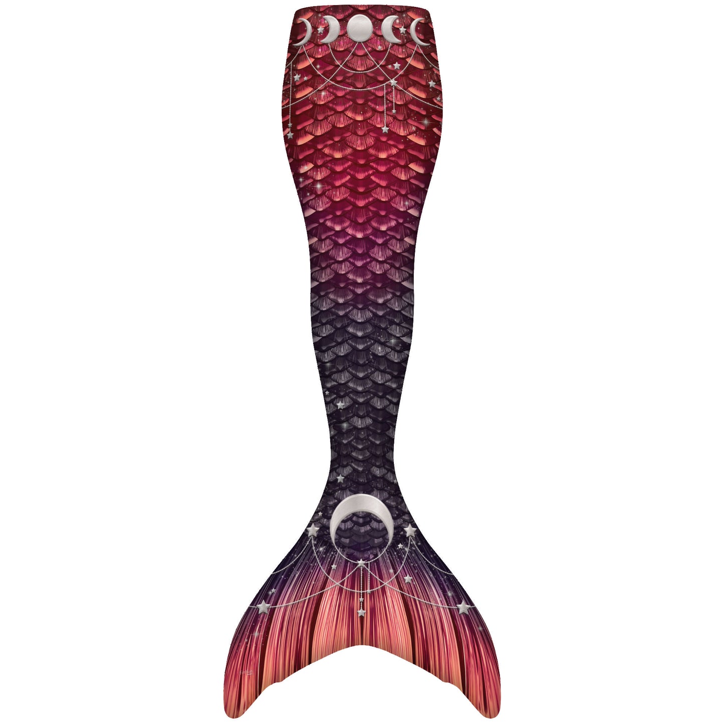 Witch Ember Halloween Mermaid Tail