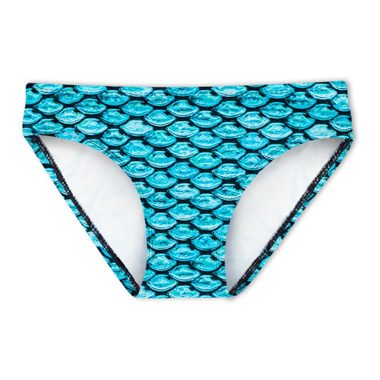 Bikinihose „Tidal“ in Blaugrün für Mädchen