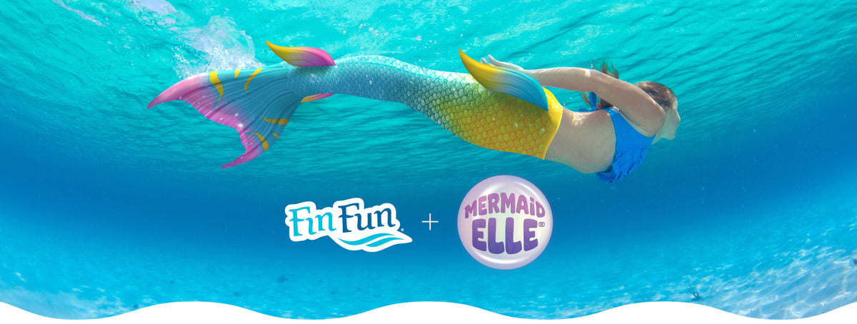 Fin Fun Print Fin Fun + Mermaid Elle – Fin Fun Mermaid