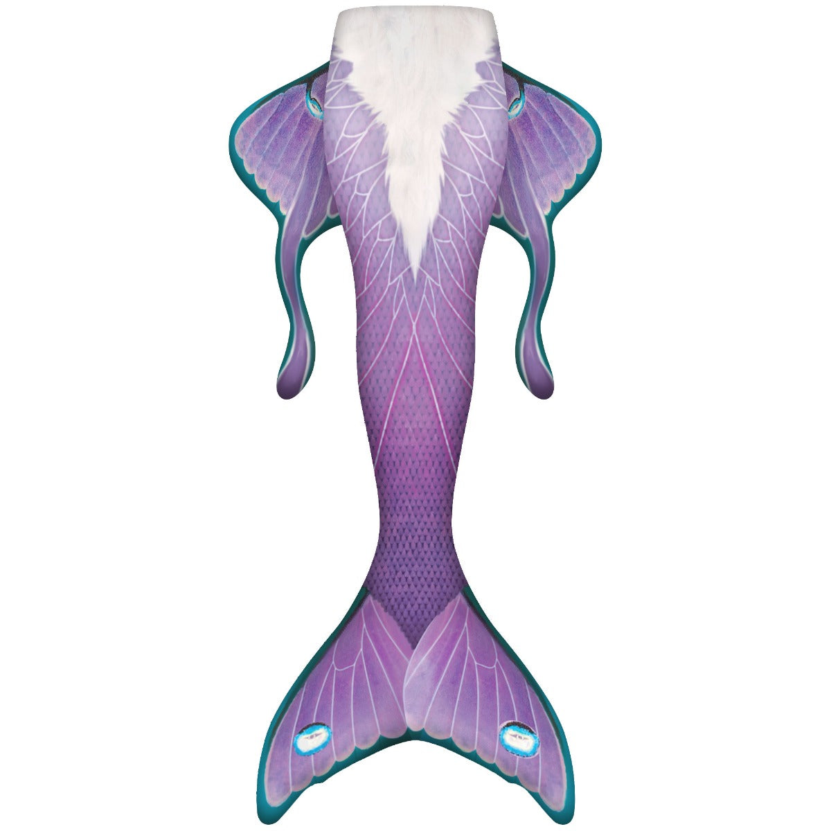 Fin Fun Violet Lily Moth Mermaid tail – Fin Fun Mermaid