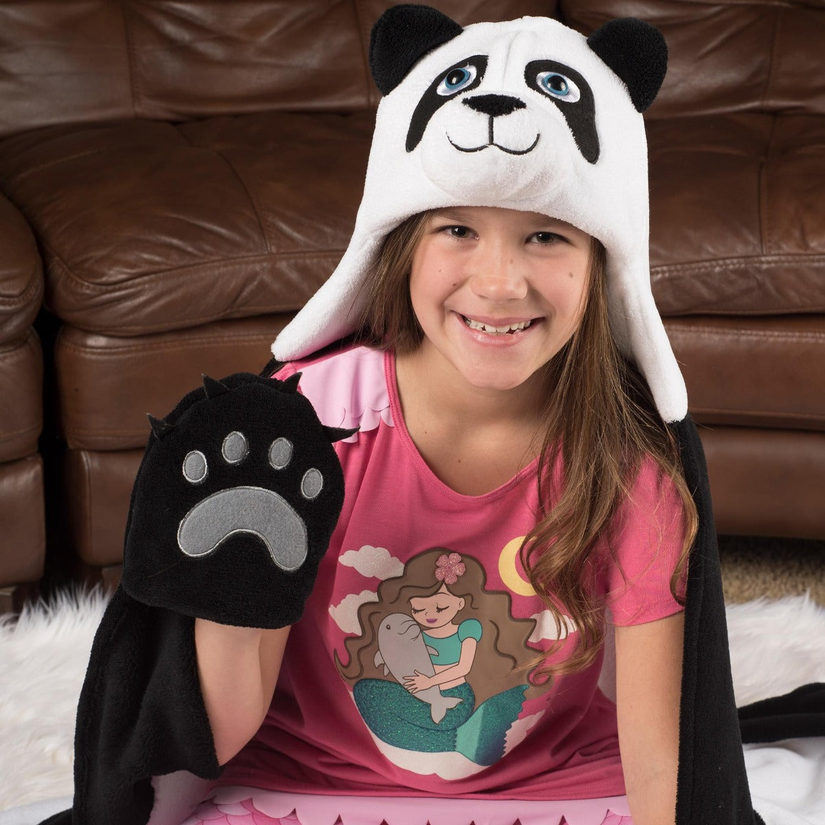 Wild Things Panda Bear Blanket