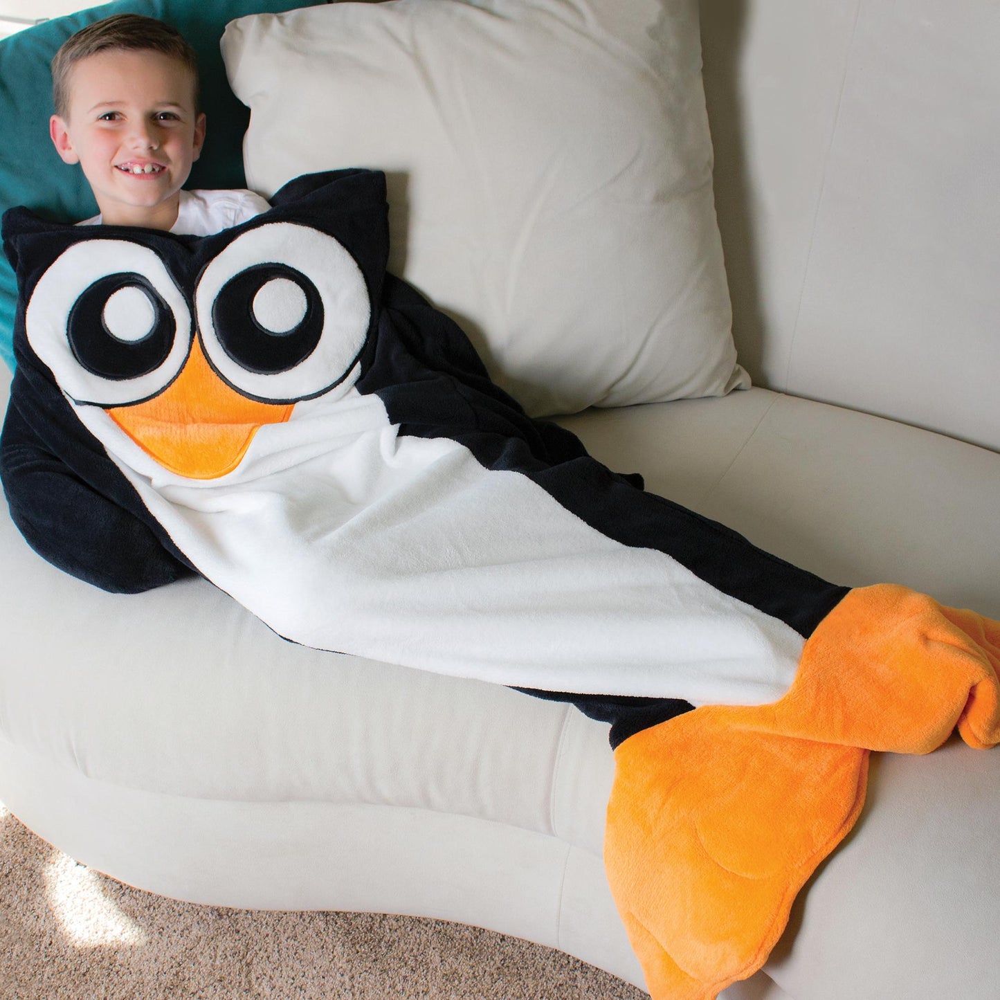 Wild Things Polar Penguin Blanket - Factory Second