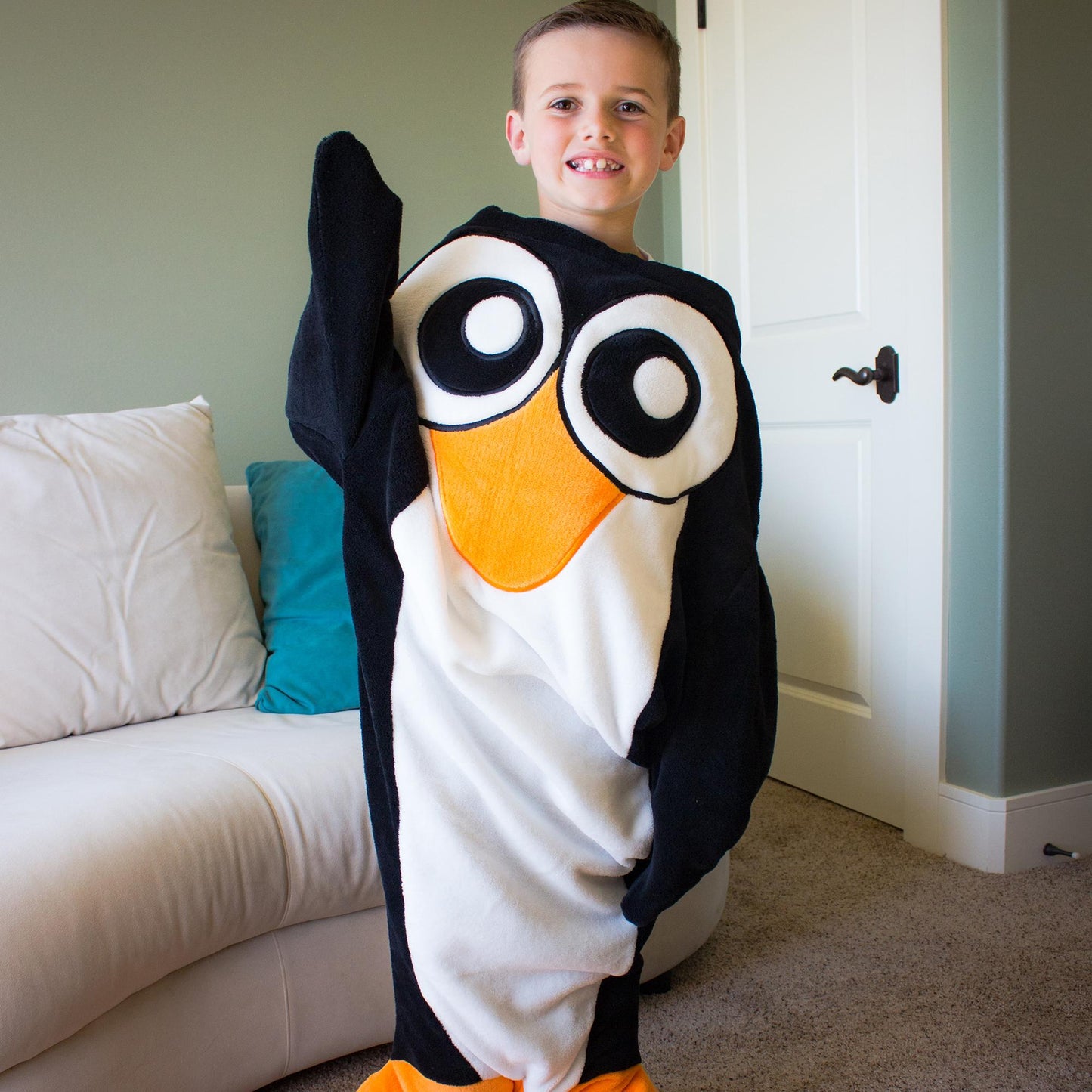 Wild Things Polar Penguin Blanket - Factory Second