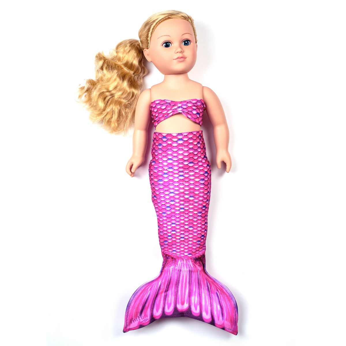 Malibu Pink Doll Tail Set - 18-Inch