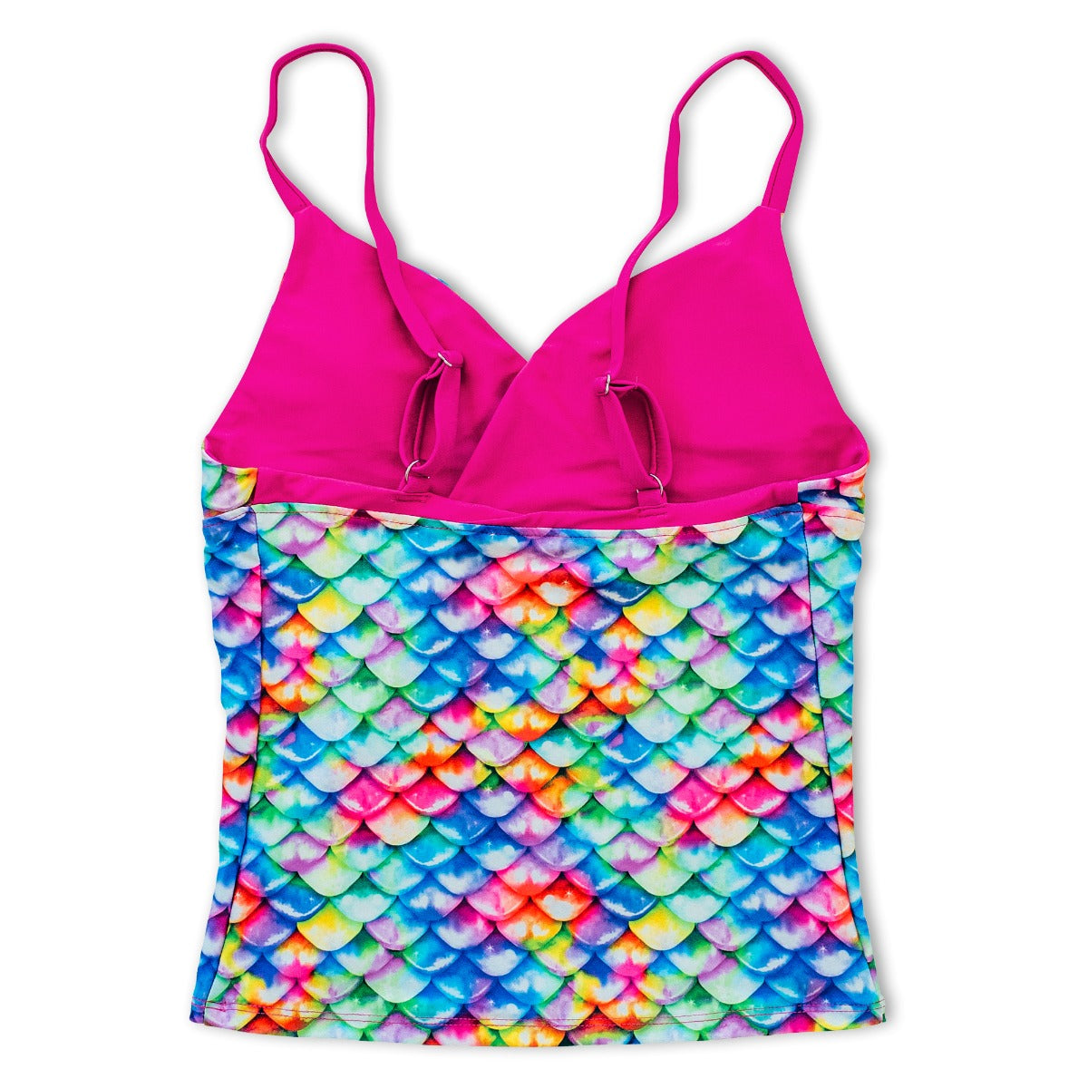 Girls Rainbow Reef Tankini Top & Bottom Set