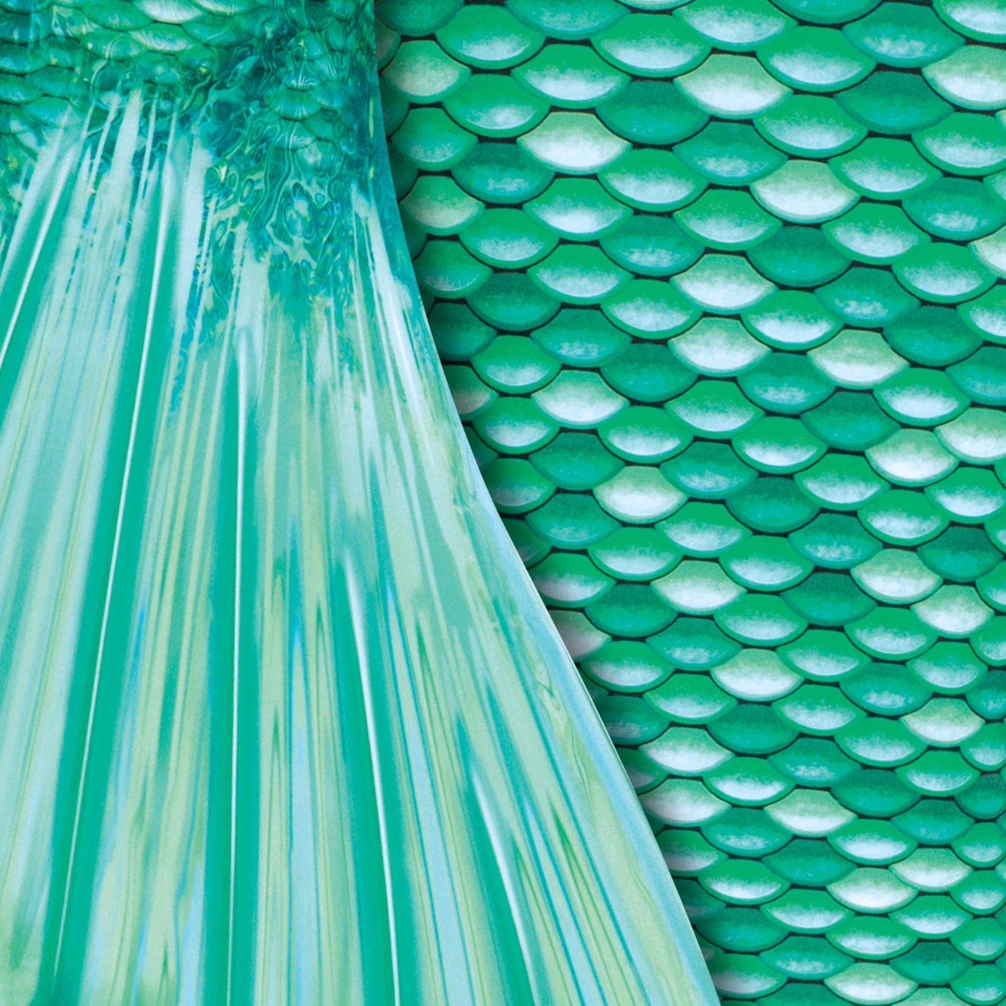 Celtic Green Mermaid Tail