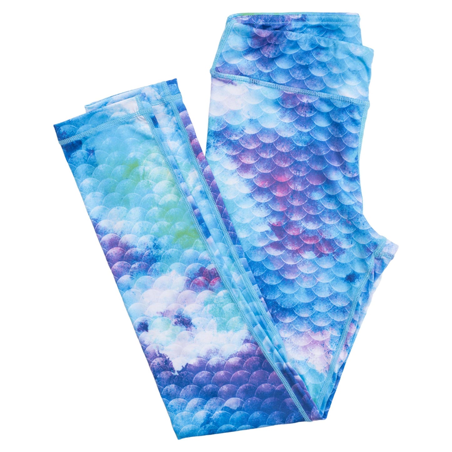 Factory Second Watercolor Mermaid Leggings