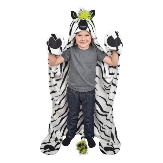 Wild Things Zebra Blanket - Factory Second